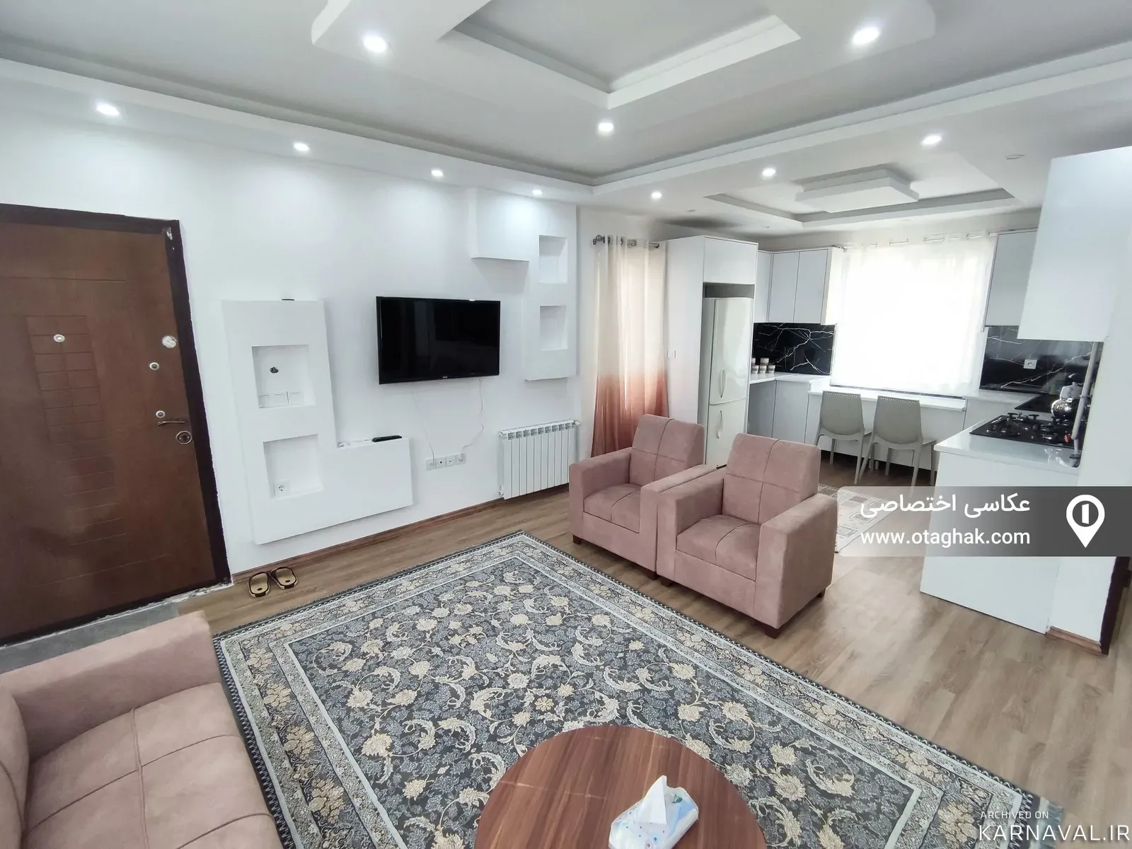 آپارتمان مبله سامیار  فومن