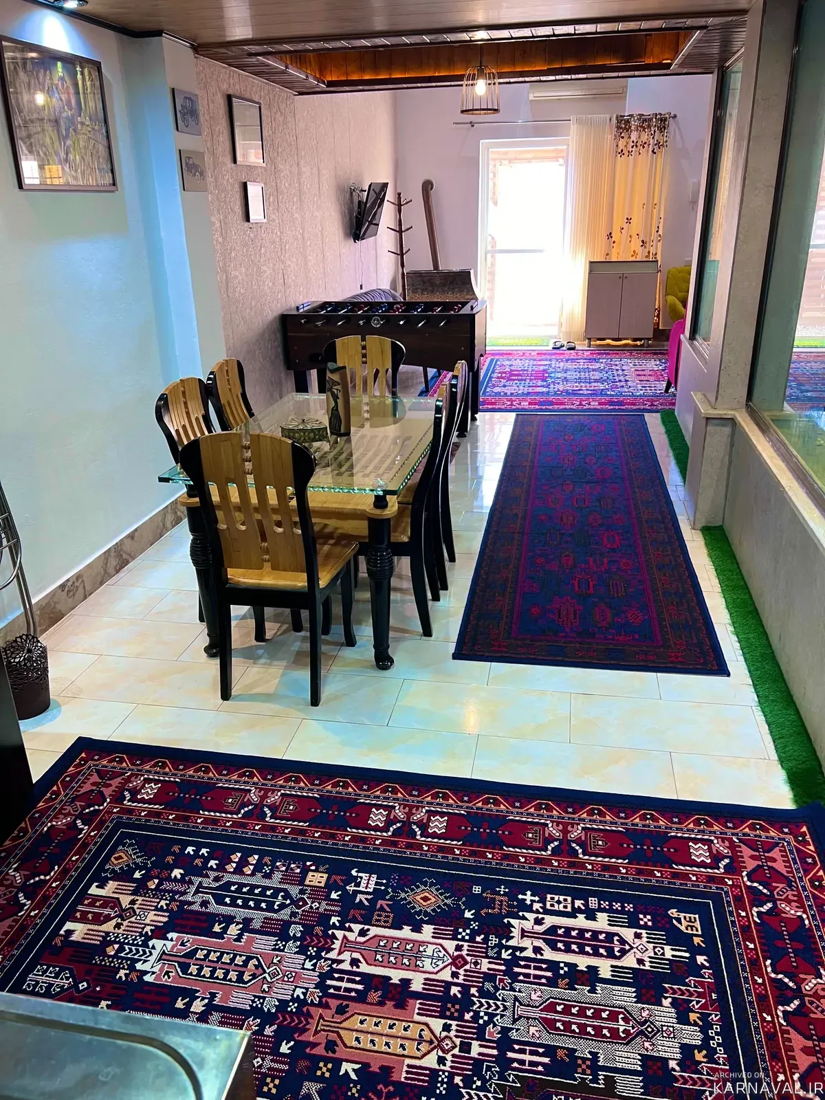 ویلا استخردار آبگرم زرد با بیلیارد و فوتبال دستی فریدون کنار ویلا استخردار آبگرم زرد با بیلیارد و فوتبال دستی فریدون کنار