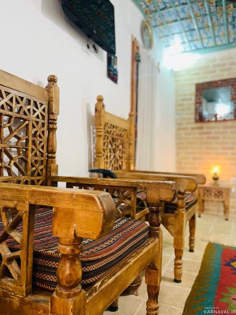 اقامتگاه بوم‌گردی سنتی ددمان(اتاق طارم طبقه همکف) زنجان