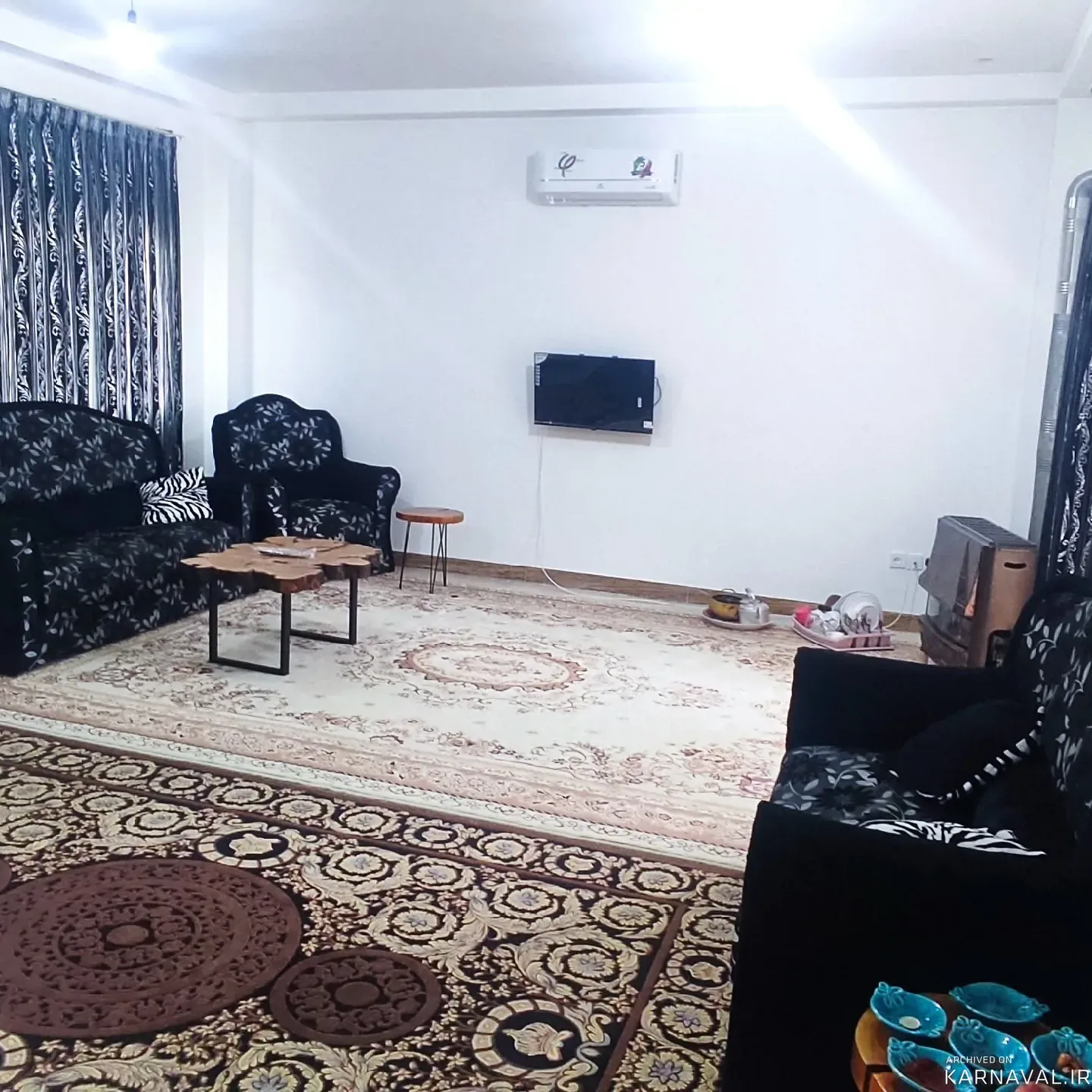 ویلا پل شاهپور کنار رودخانه و جنگل  شیرگاه