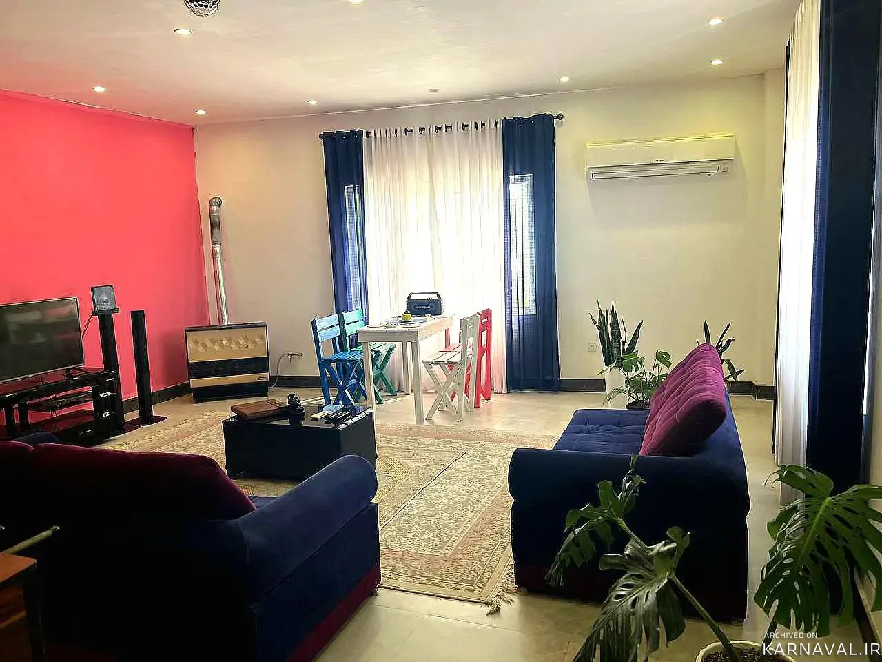 ویلا استخردار آبگرم چترسفید با فوتبال دستی محمودآباد