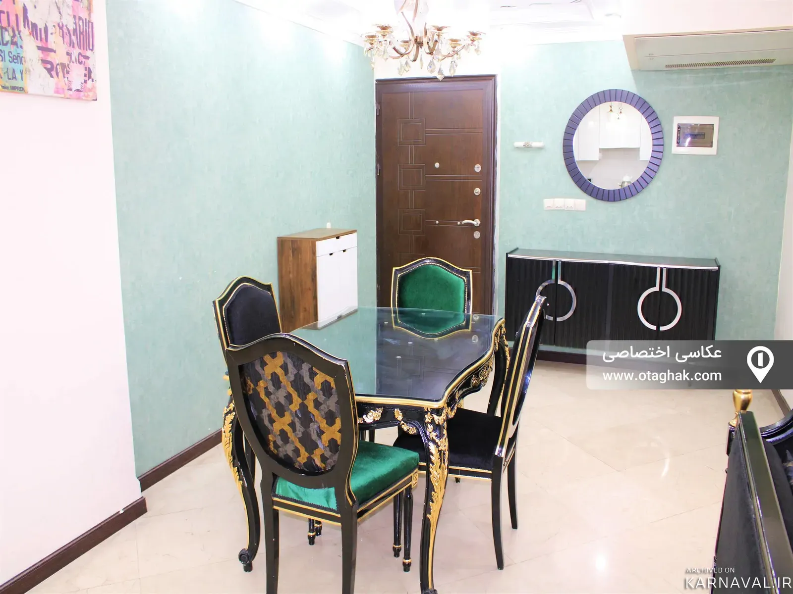 آپارتمان مبله لوکس (واحد 11) در پاسداران  تهران