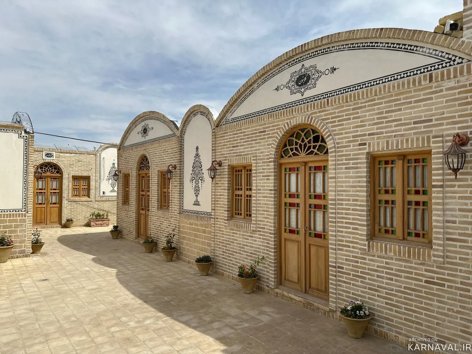 هتل سنتی عمارت ایرانی (ترمه) با صبحانه رایگان کاشان