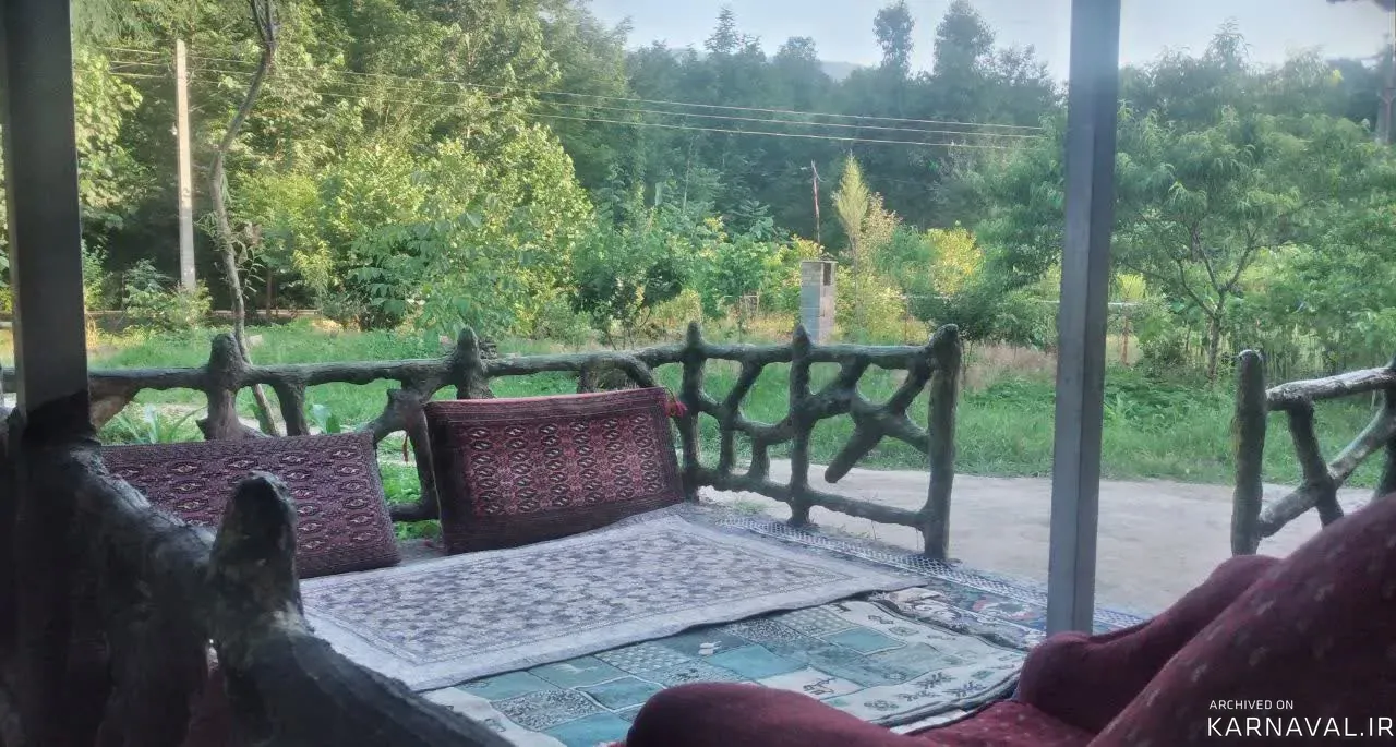 ویلا باغ جنگلی بهروز با آلاچیق رو به رودخانه سیاهکل