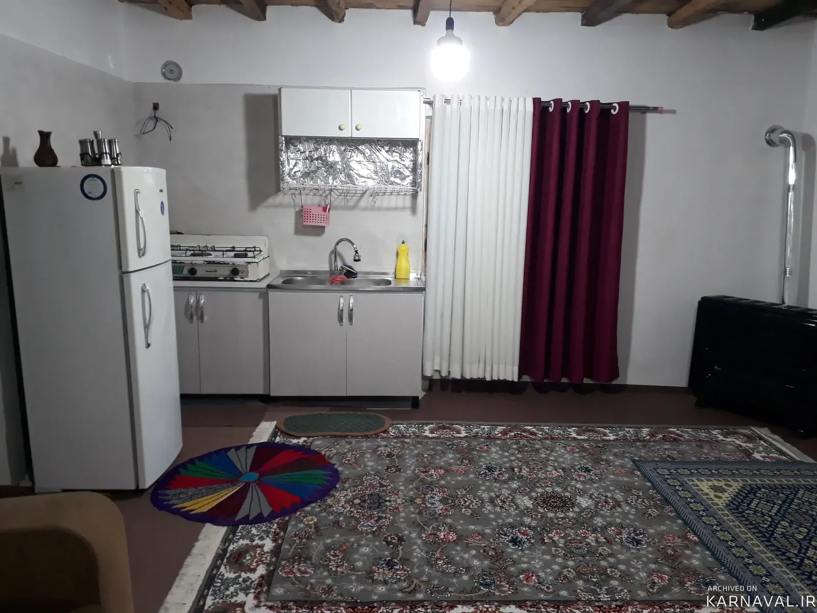 کلبه چوبی آغوزکوتی شهسوار