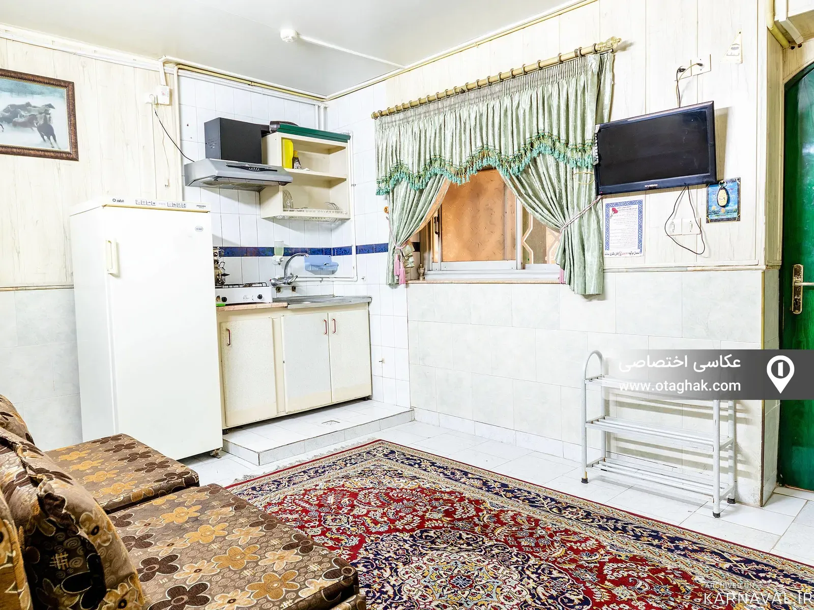 مهمانسرا نزدیک حرم(3تخت2کاناپه) مشهد