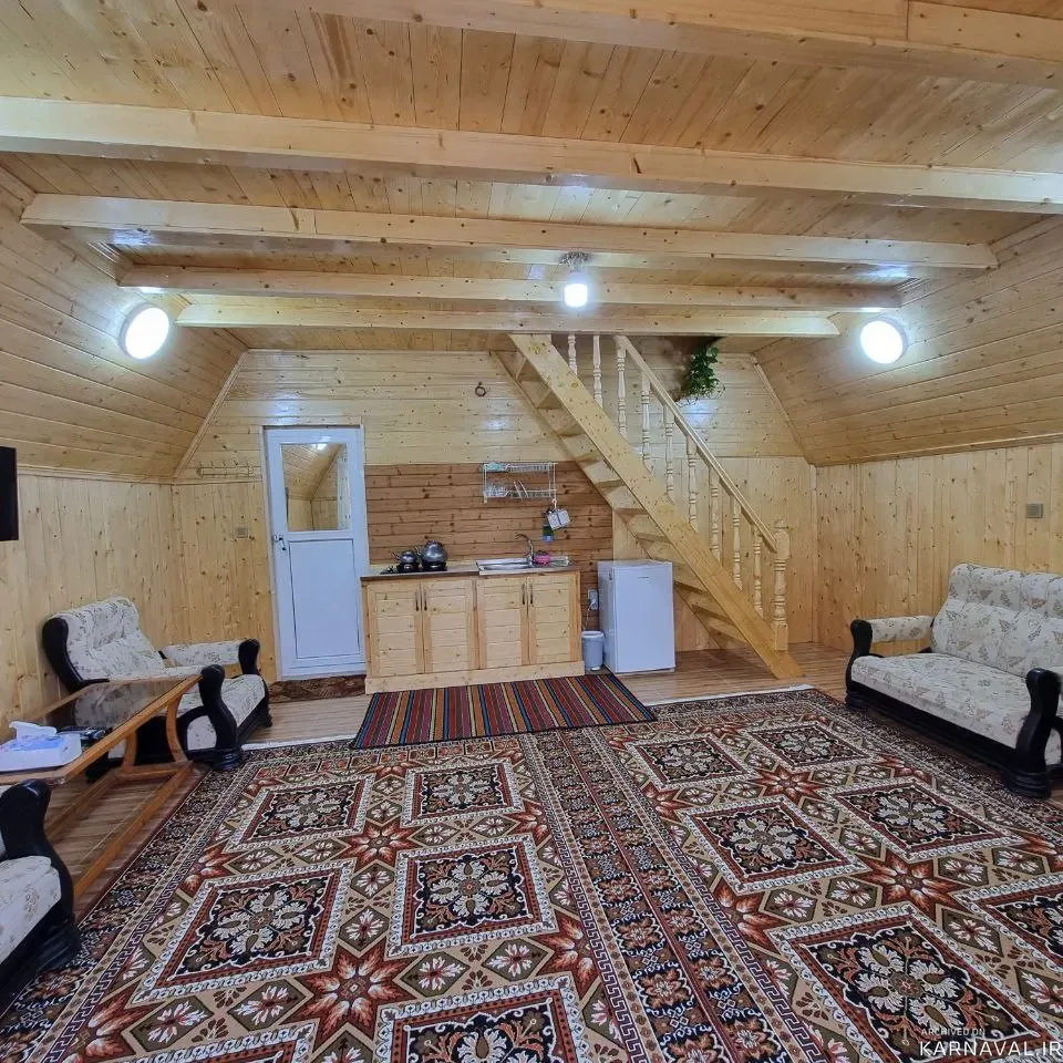 کلبه سوییسی جنگلی ماهان سوادکوه