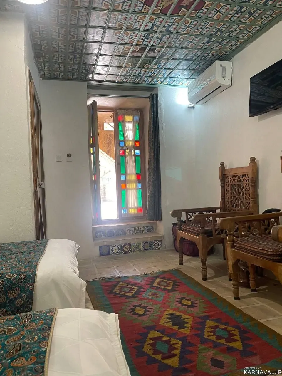 اقامتگاه بوم‌گردی سنتی ددمان(اتاق طارم طبقه همکف) زنجان