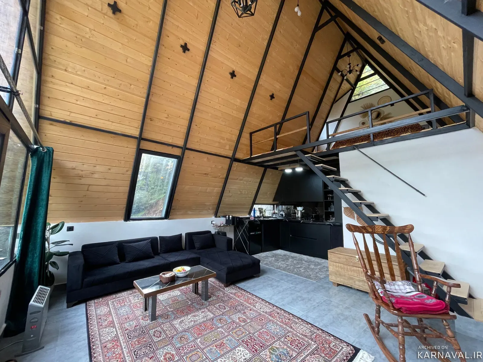 کلبه سوئیسی آریمان   رستم آباد