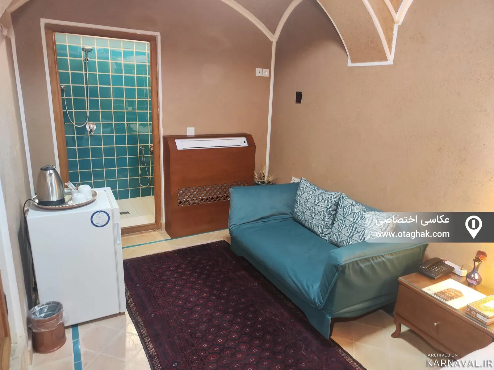 هتل سنتی عمارت ماندگار(109 _ سینگل) کاشان