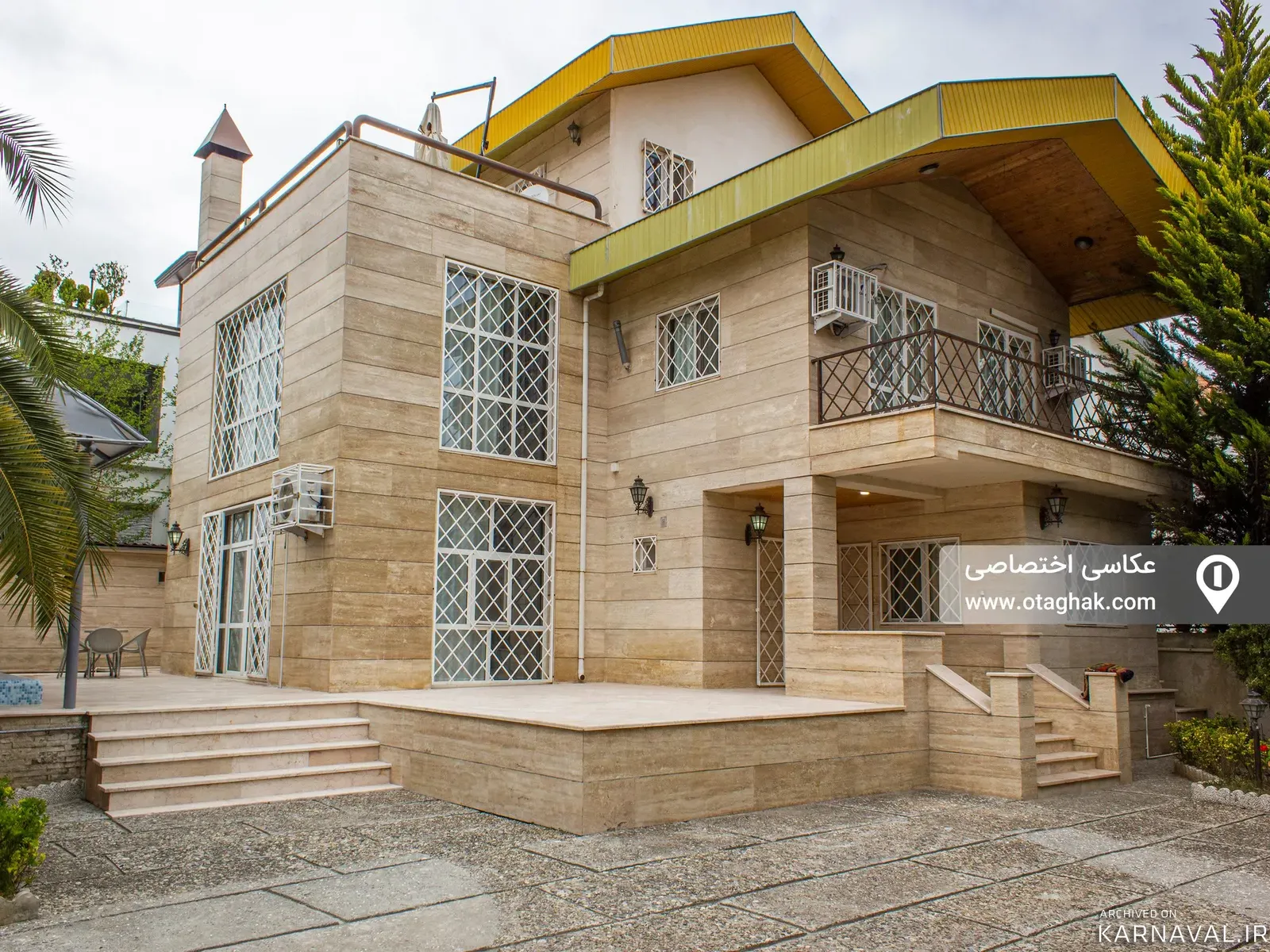 ویلا عمارت جنگلی استخردار آبگرم ارغوان نوشهر ویلا عمارت جنگلی استخردار آبگرم ارغوان نوشهر