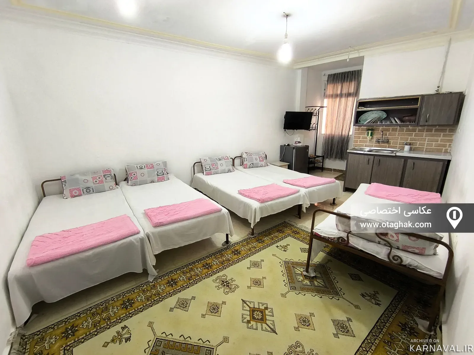 مهمانسرا آبان (اتاق 107) قشم