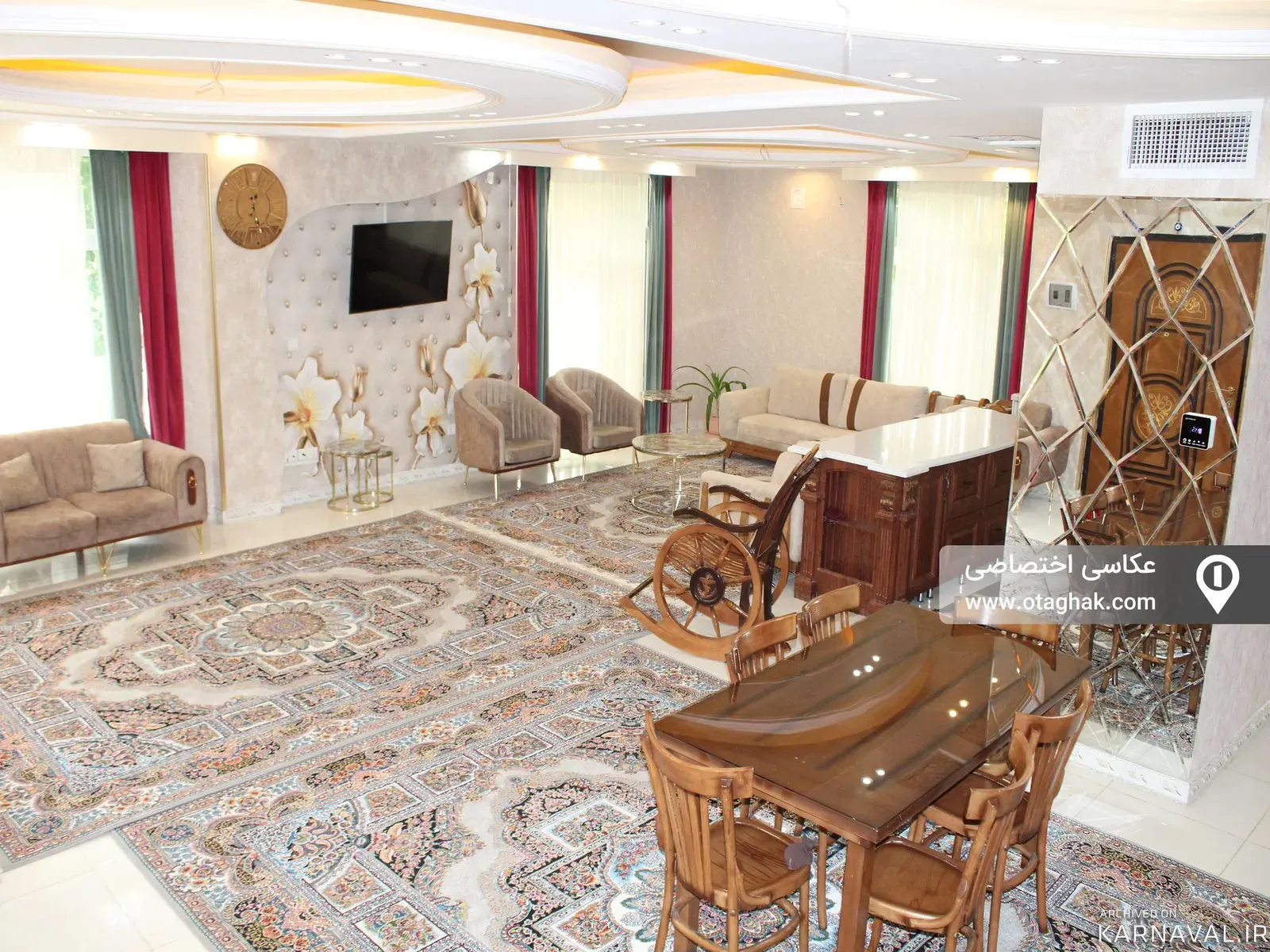 ویلا لوکس استخردار عمارت رومی کردان ویلا لوکس استخردار عمارت رومی کردان