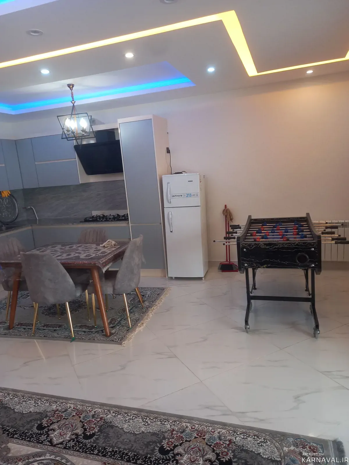 ویلا ساحلی عسگری (2) با فوتبال دستی فریدون کنار