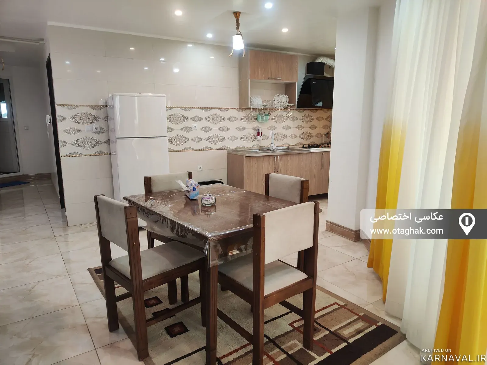 هتل آپارتمان رضا (طبقه چهارم) ساری