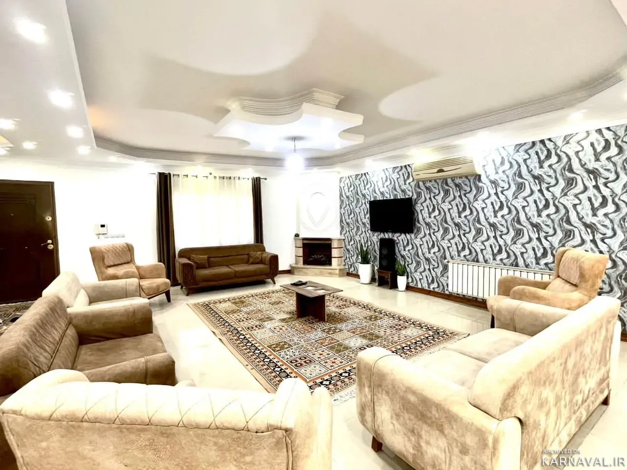 ویلا استخردار آبگرم سپیدار (۱۰) با بیلیارد سرخ رود