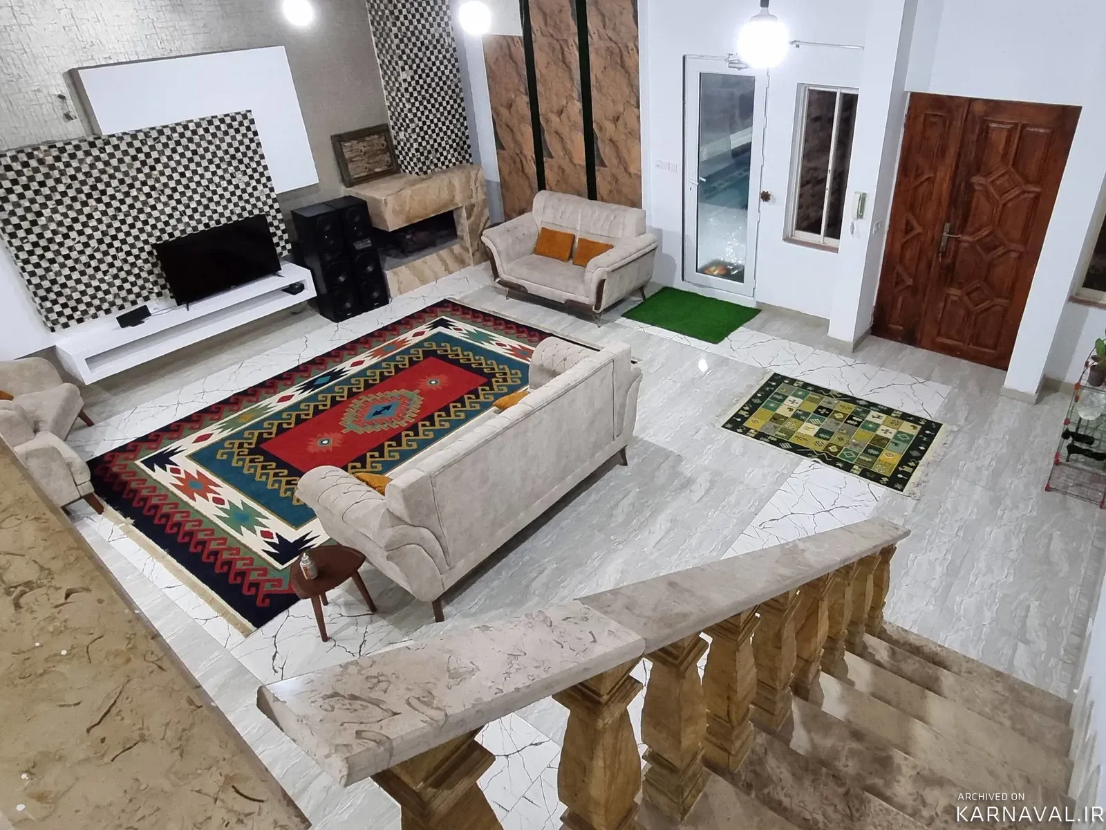 ویلا استخردار آبگرم رسالت متل قو