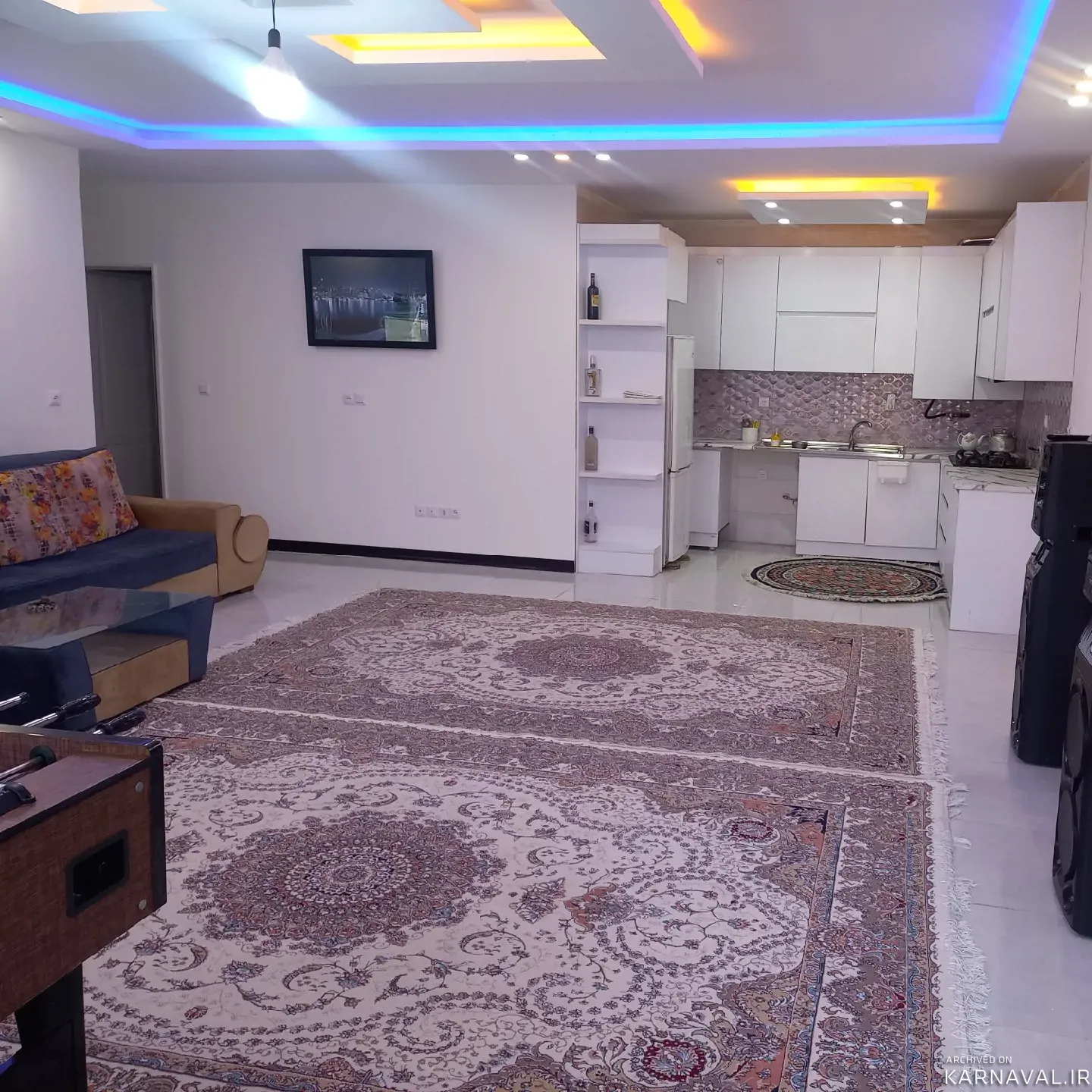 ویلا استخردار آبگرم بهشت سانیل با فوتبال دستی شهریار