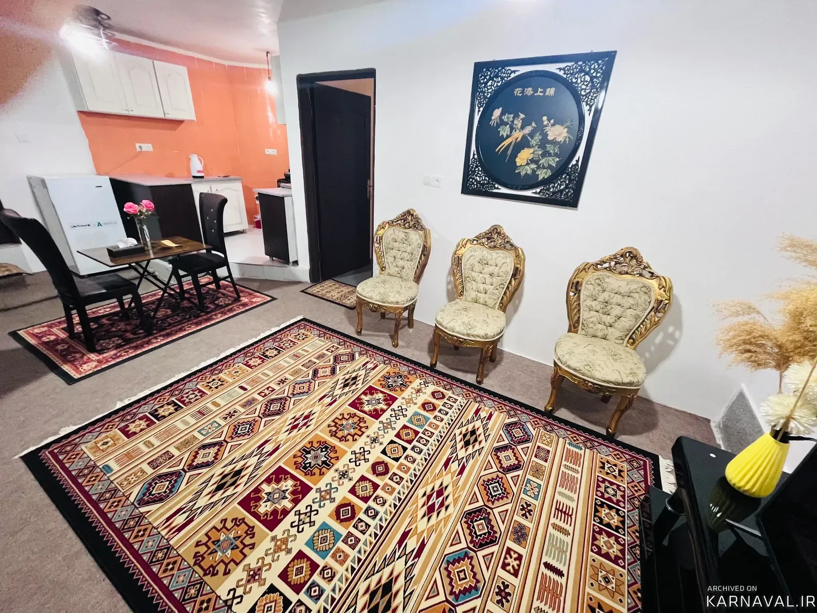 آپارتمان مولانا (3) با حیاط دلنشین صدرا آپارتمان مولانا (3) با حیاط دلنشین صدرا