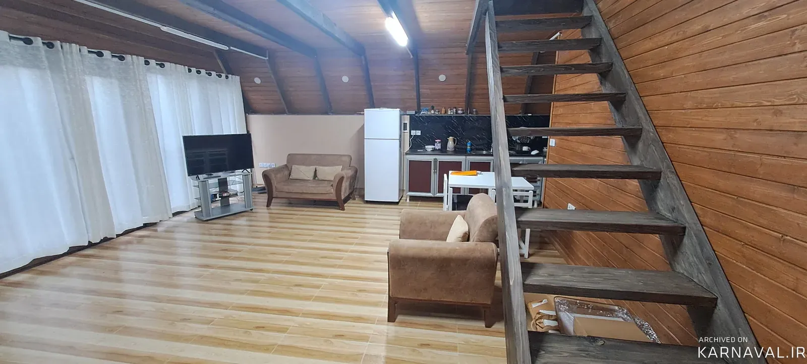 کلبه چوبی آریا چالوس