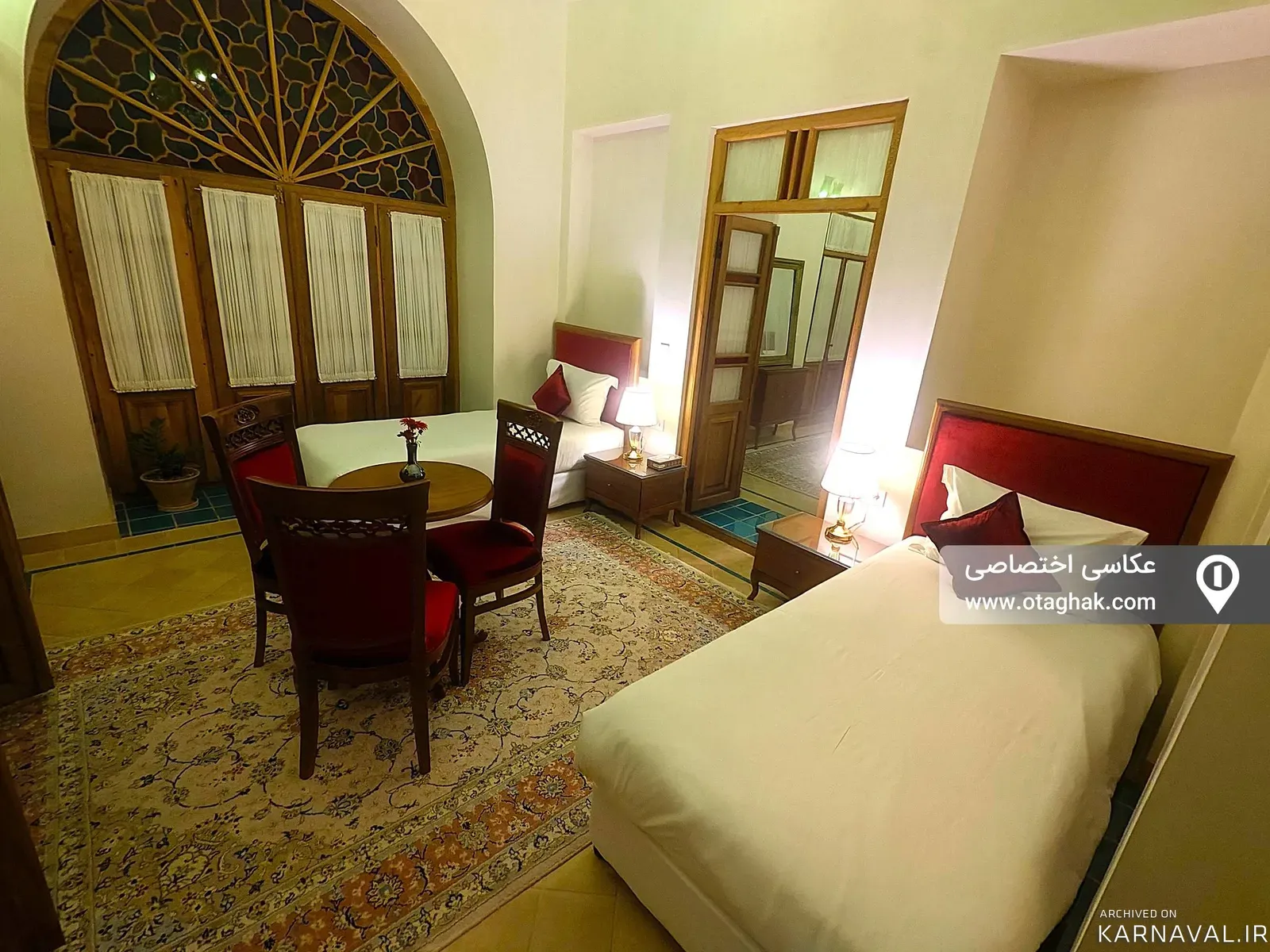هتل سنتی عمارت ماندگار(108 _ خانواده) کاشان هتل سنتی عمارت ماندگار(108 _ خانواده) کاشان