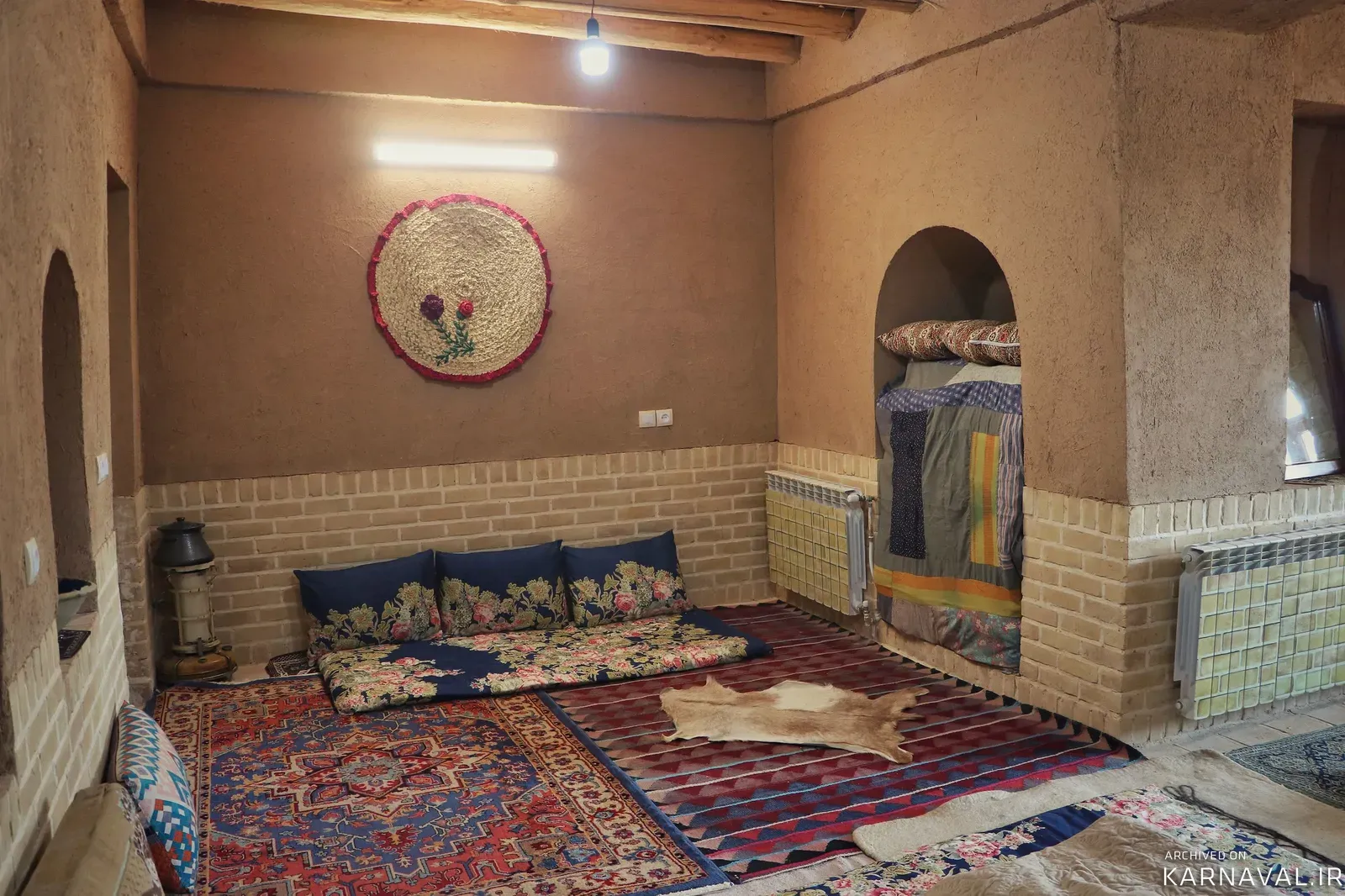 اقامتگاه بومگردی قنات ابراهیم آباد (اتاق خونه بر آفتاب) اراک اقامتگاه بومگردی قنات ابراهیم آباد (اتاق خونه بر آفتاب) اراک