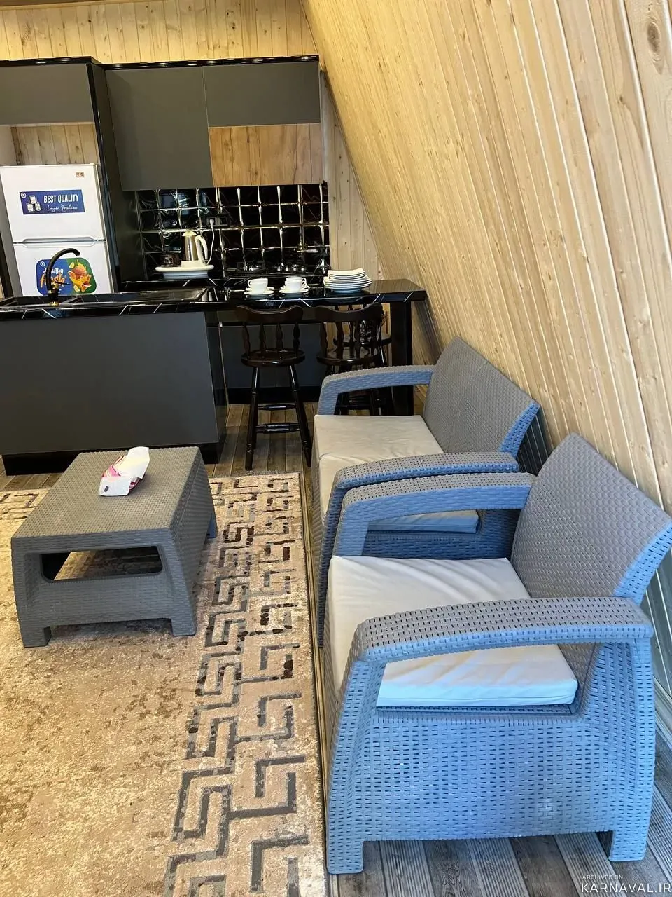کلبه سوئیسی منیره معمارزاده طهران  چمستان