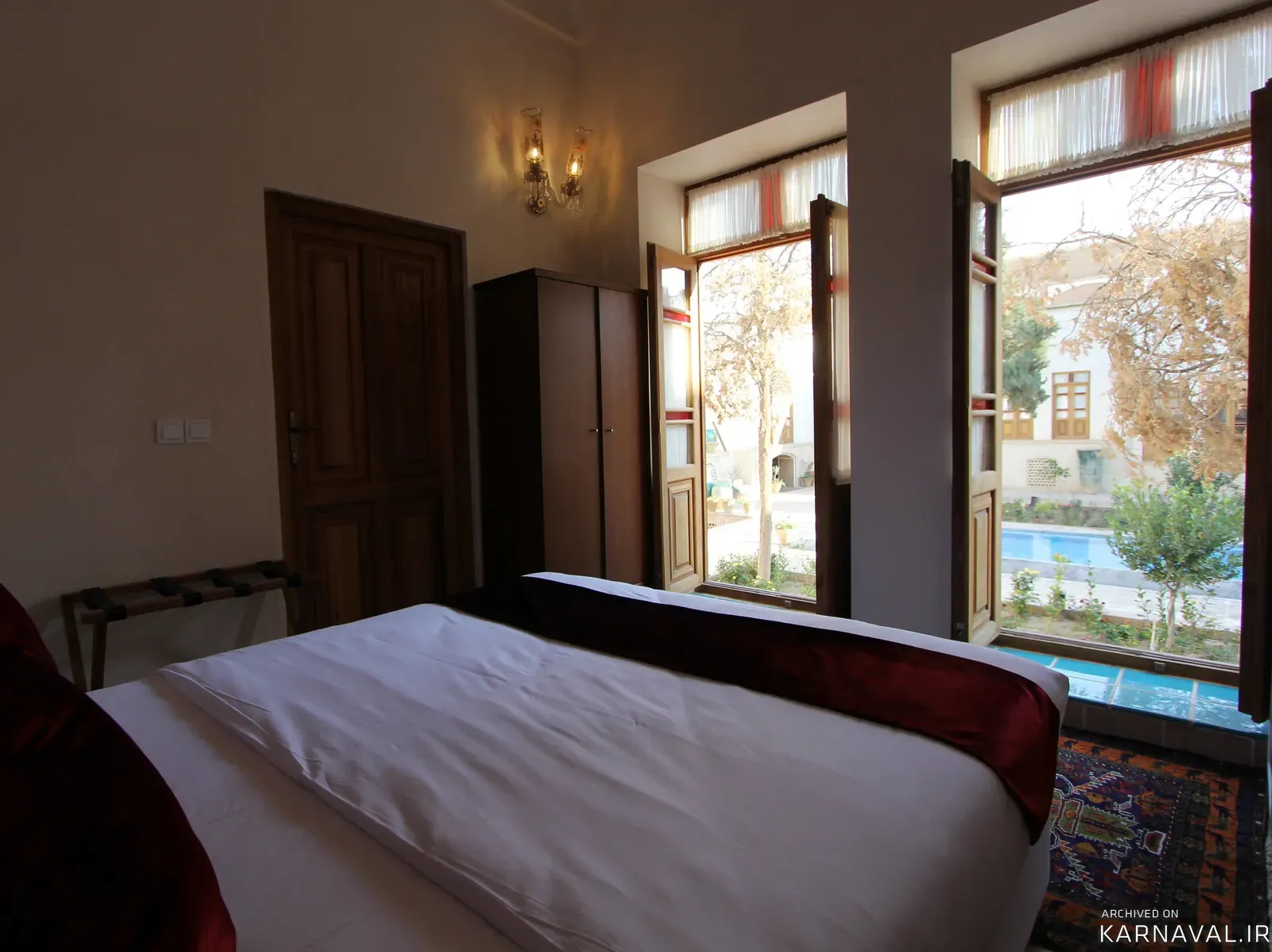 هتل سنتی عمارت ماندگار(104 _ دابل) کاشان