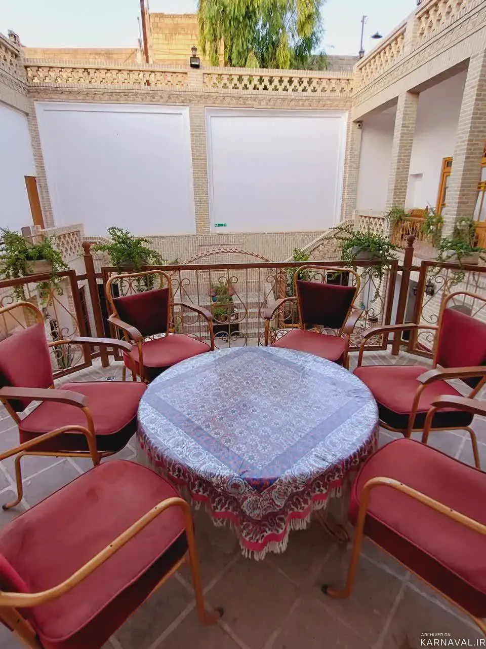 هتل سنتی خانه معمار (دبل پایین) کاشان