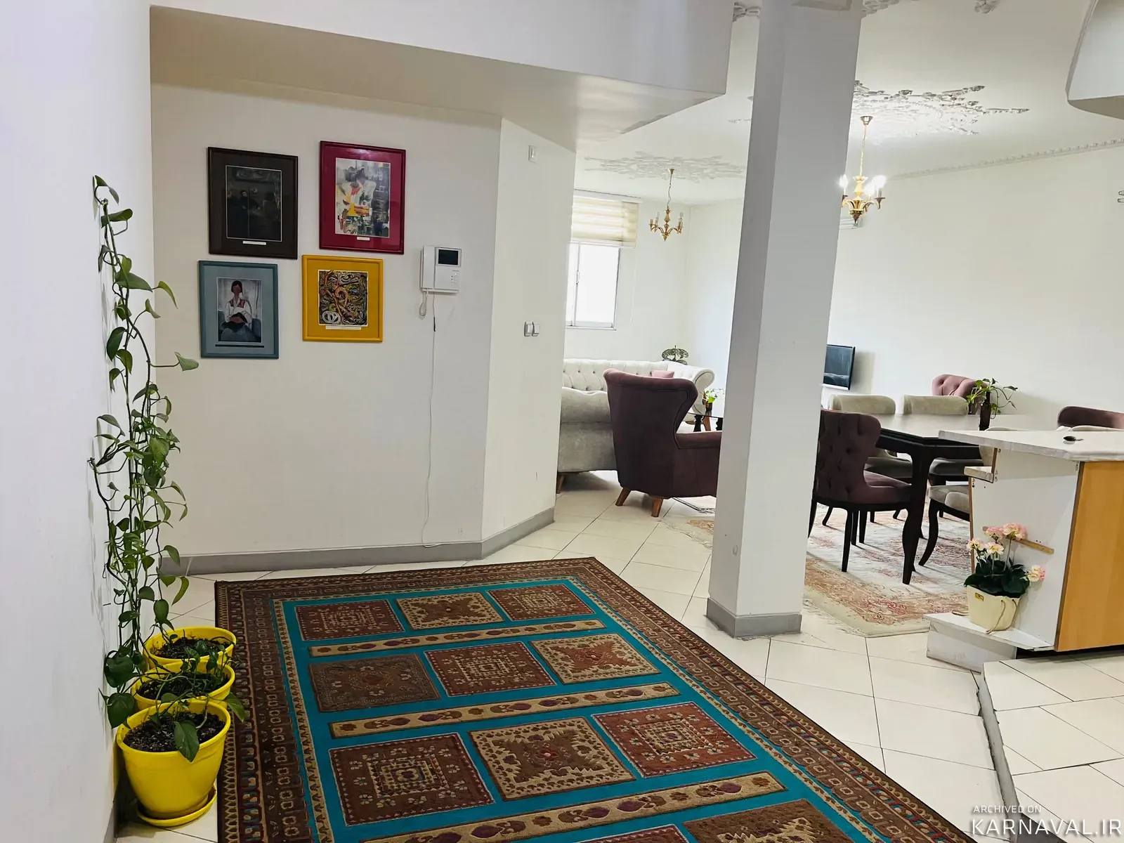 آپارتمان مبله نرگس شیراز