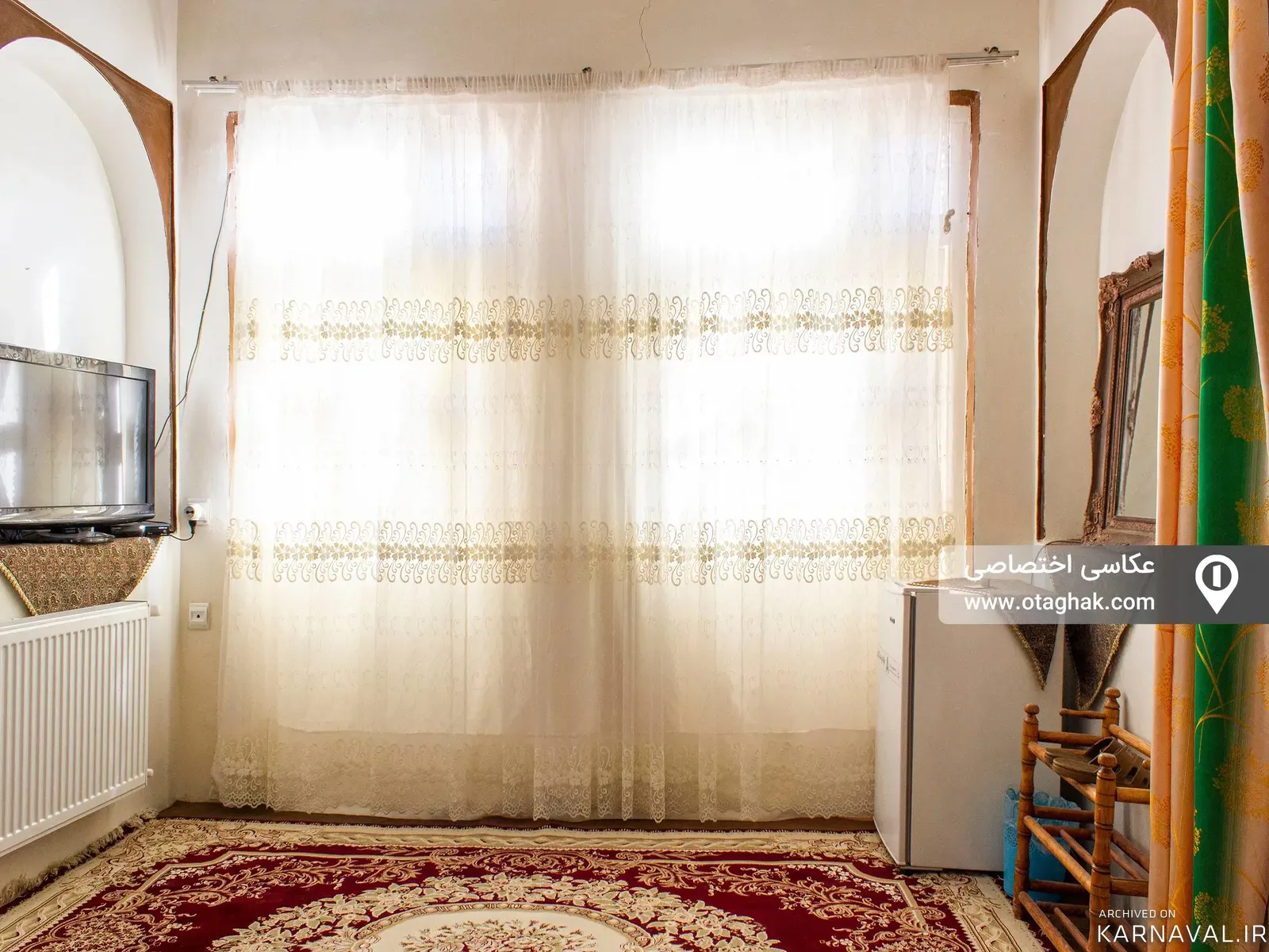 اقامتگاه بومگردی عمارت بانو (اتاق پهنا) یزد اقامتگاه بومگردی عمارت بانو (اتاق پهنا) یزد