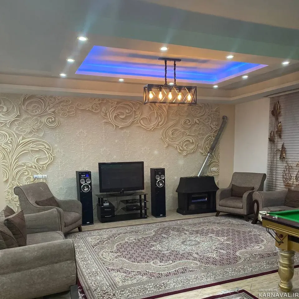 ویلا استخردار آبگرم تقوی با بیلیارد کوهسار