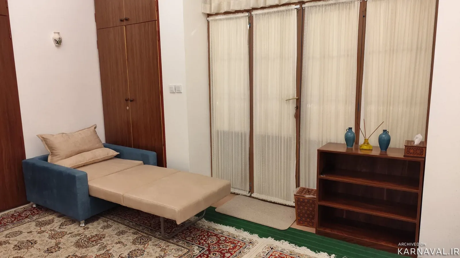 اقامتگاه بوم‌گردی اقامتگاه سنتی خانم تاج (اتاق آفتاب) کاشان