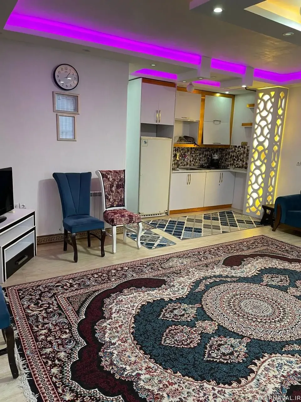 آپارتمان مبله سروش (۱) لب رودخانه با جکوزی سانسی شفت