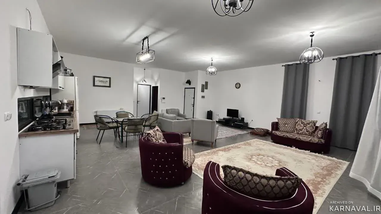 ویلا استخردار آبگرم سیاه سفید کردان