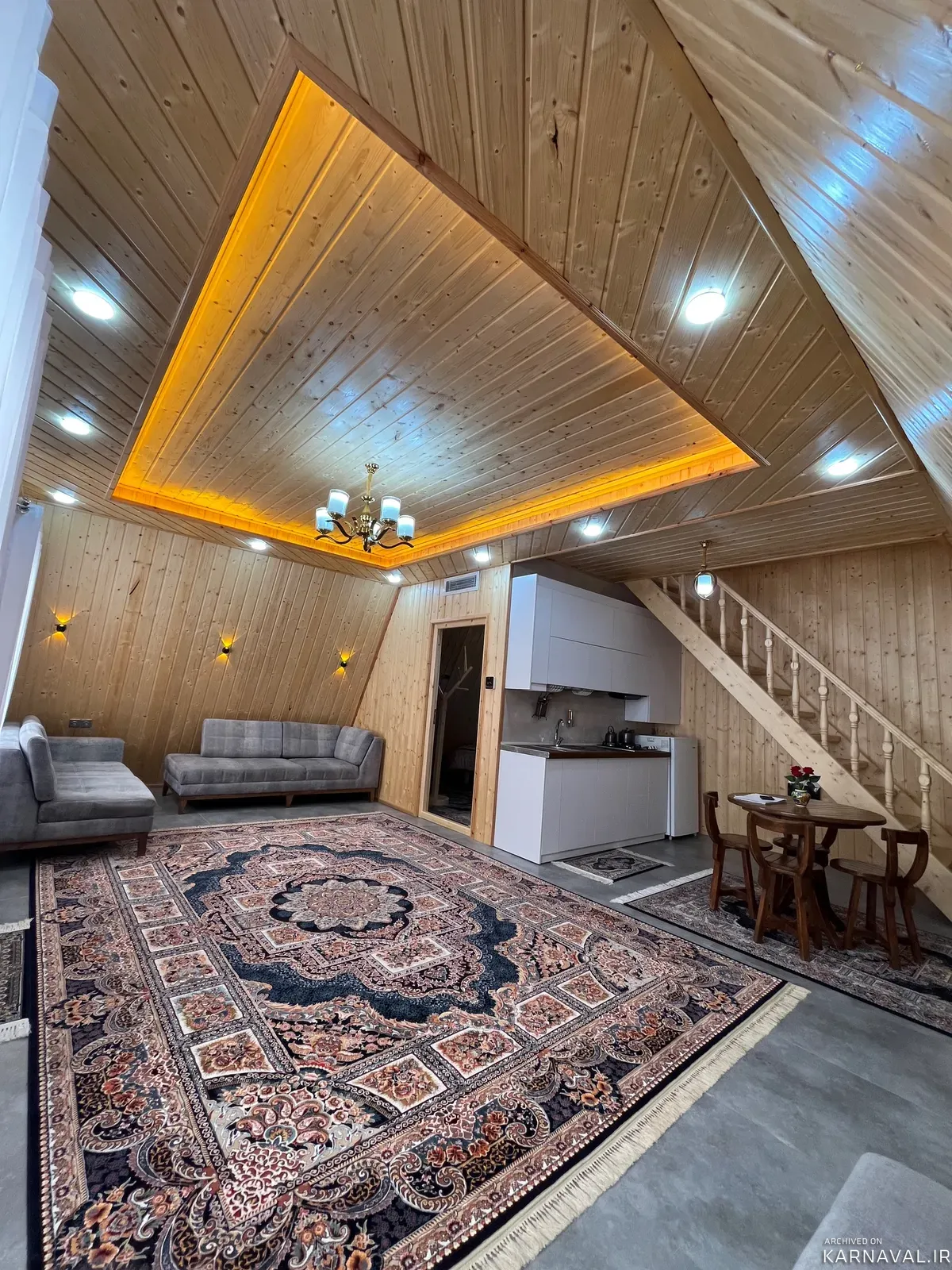 کلبه سوئیسی شالیز گیسوم