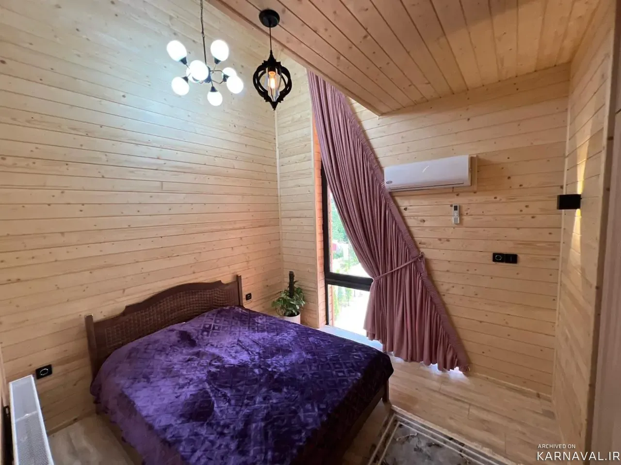 کلبه سوئیسی استخردار آبگرم نارون  رامسر