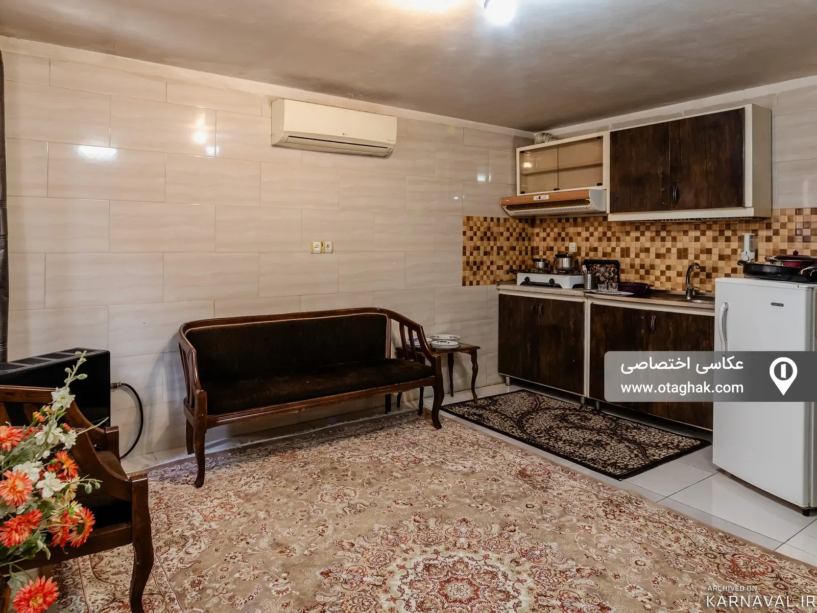 آپارتمان مبله ( یک خوابه) در نزدیک حرم مطهر مشهد