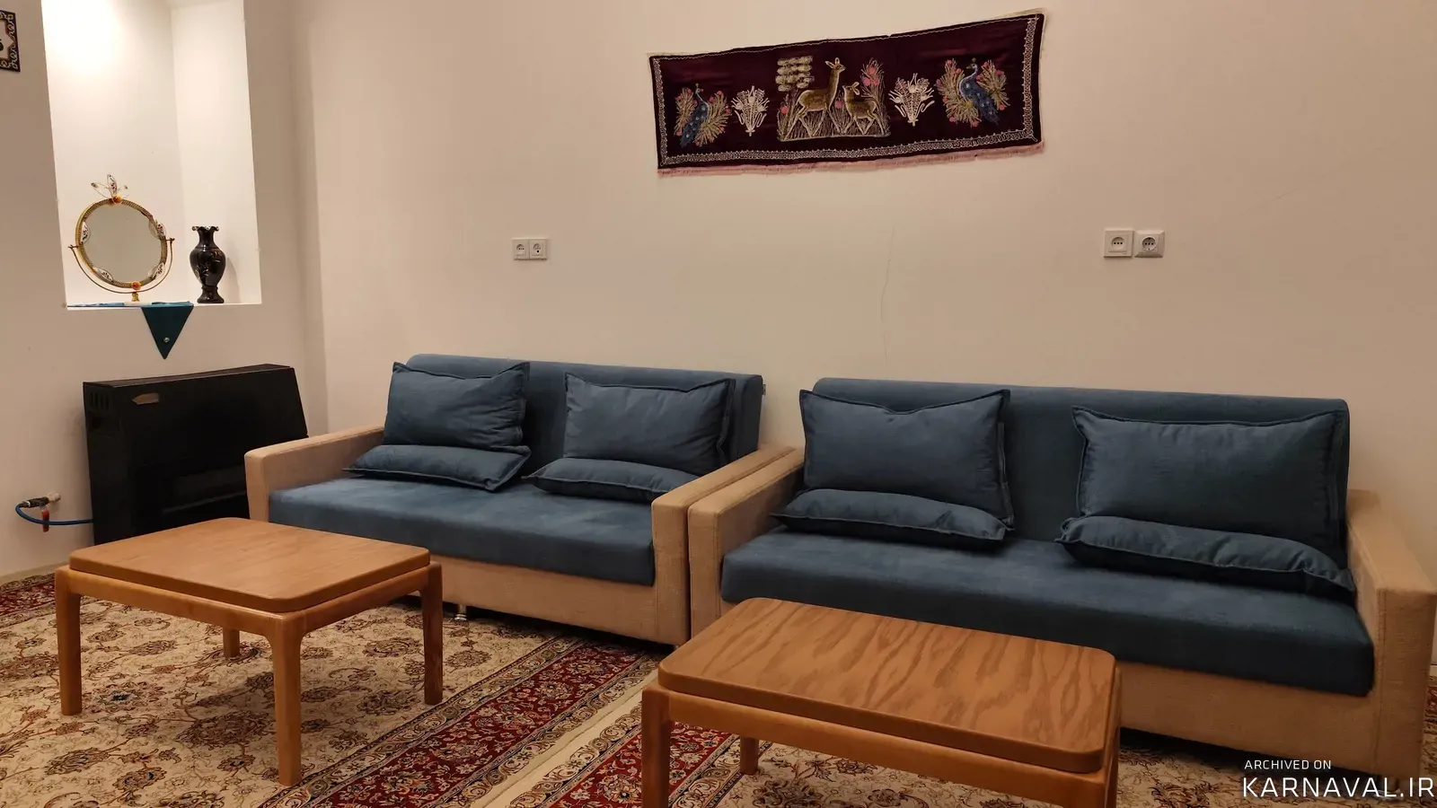 اقامتگاه بوم‌گردی اقامتگاه سنتی خانم تاج (اتاق آفتاب) کاشان