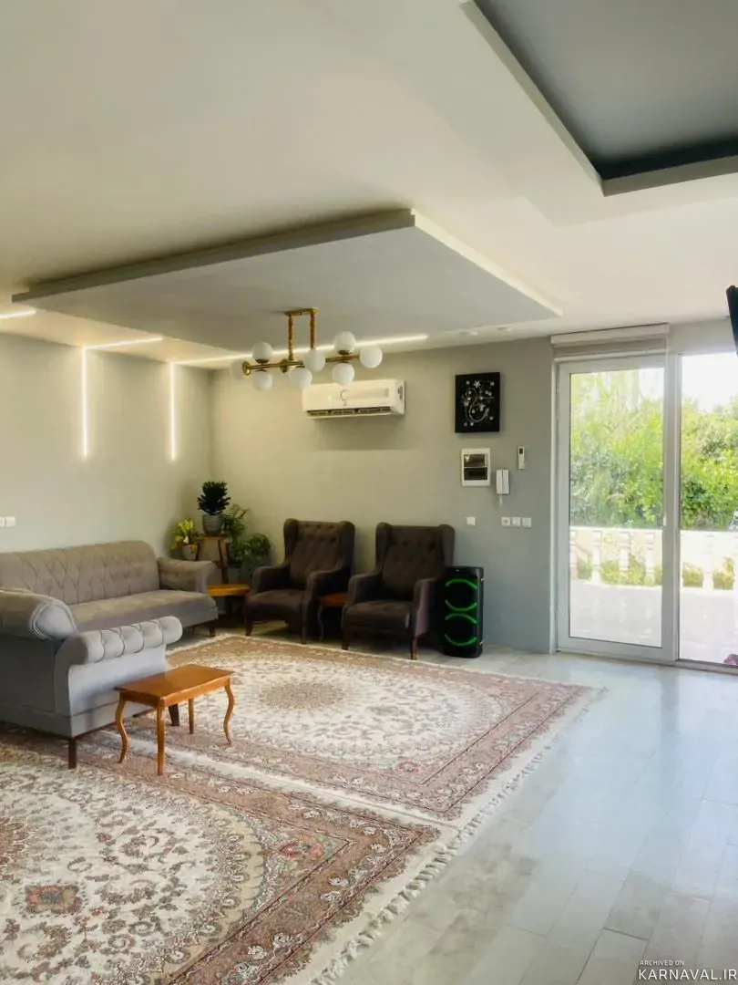 ویلا باغ استخردار آبسرد امید گاردن اصفهان