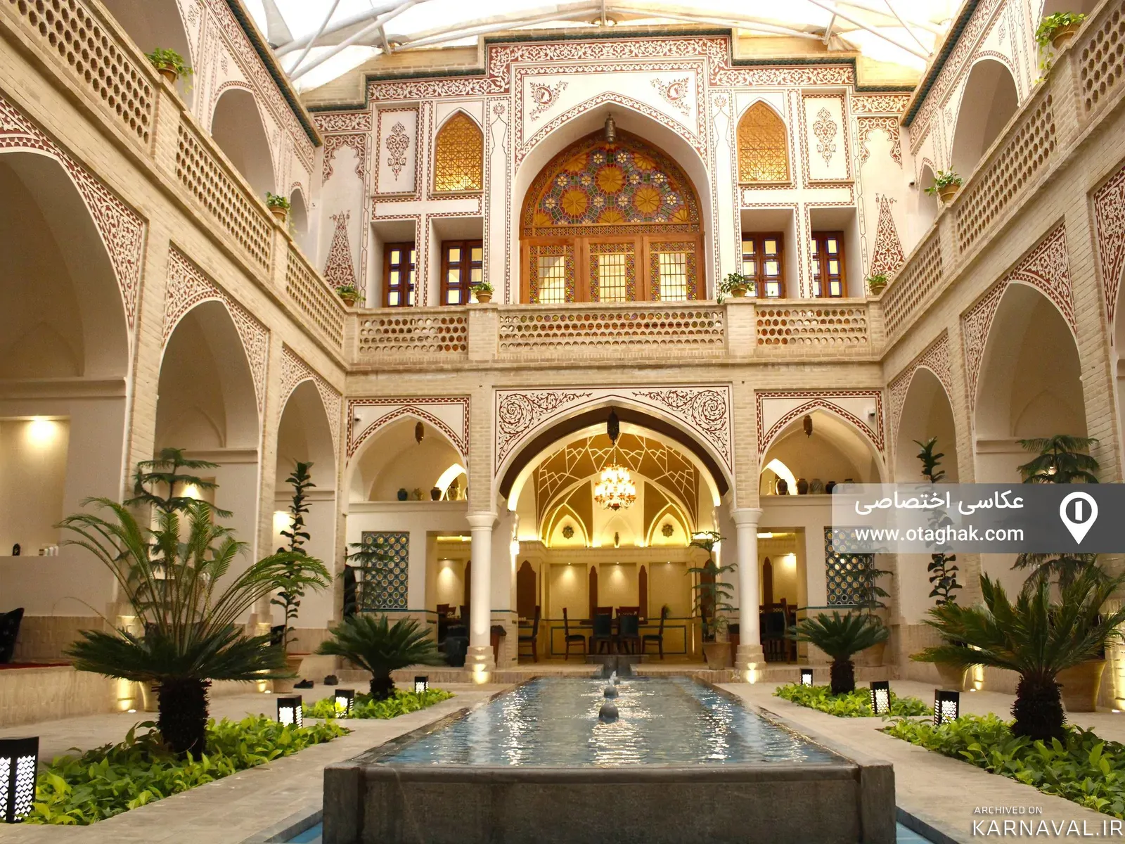 هتل سنتی عمارت ماندگار(115 _ دابل نرمال) کاشان هتل سنتی عمارت ماندگار(115 _ دابل نرمال) کاشان