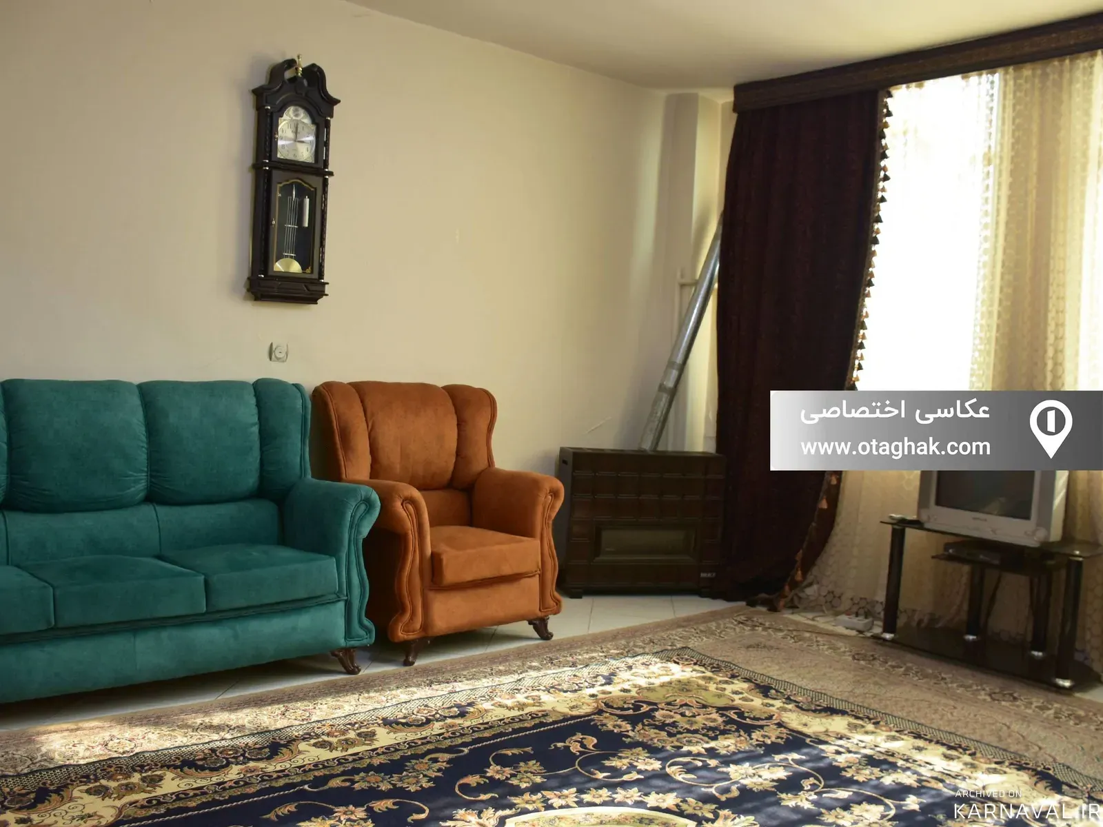 آپارتمان مبله گلستان (طبقه سوم) کرج