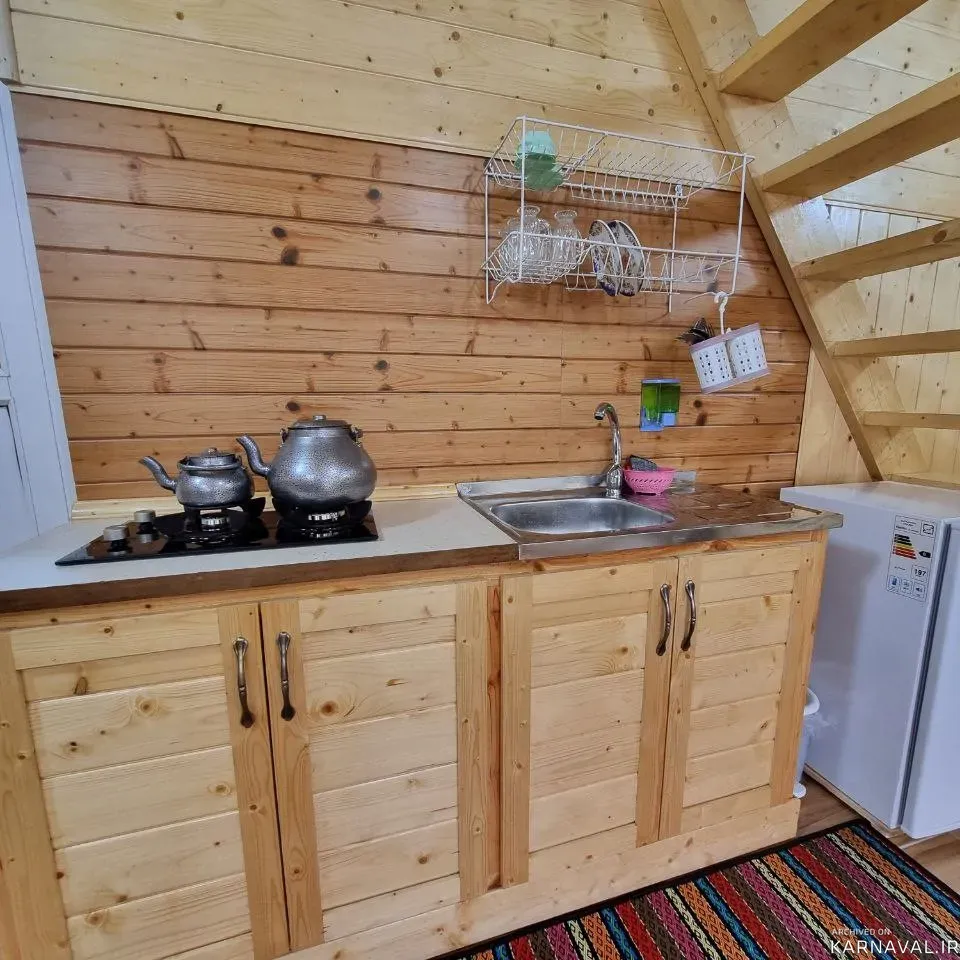 کلبه سوییسی جنگلی ماهان سوادکوه