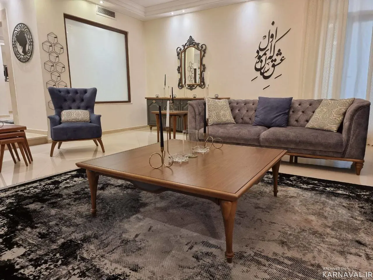 آپارتمان مبله لوکس استخردار الهیه (۲) تهران