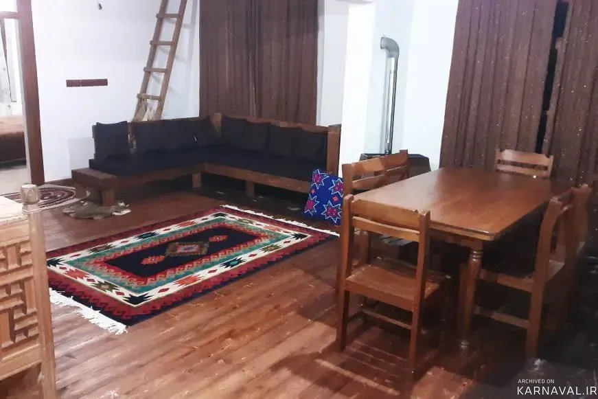 کلبه چوبی جنگلی وانکوه رامسر