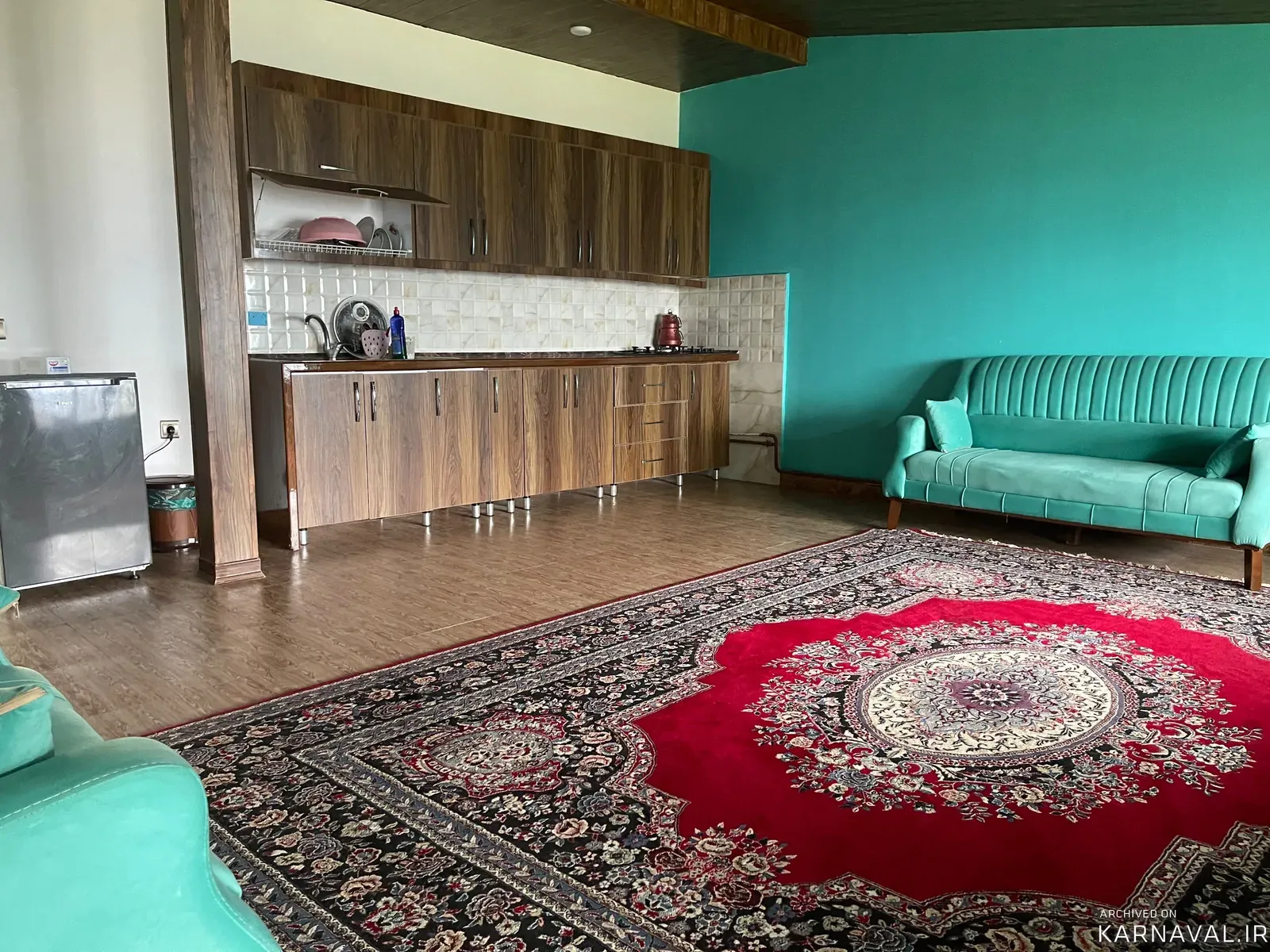 اقامتگاه بوم‌گردی حیاط دار سینا (واحد۱) رستم آباد