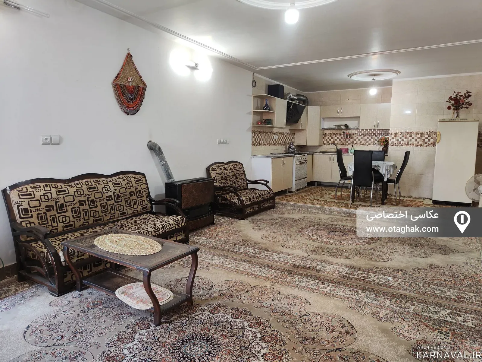خانه مبله مریم کاشان