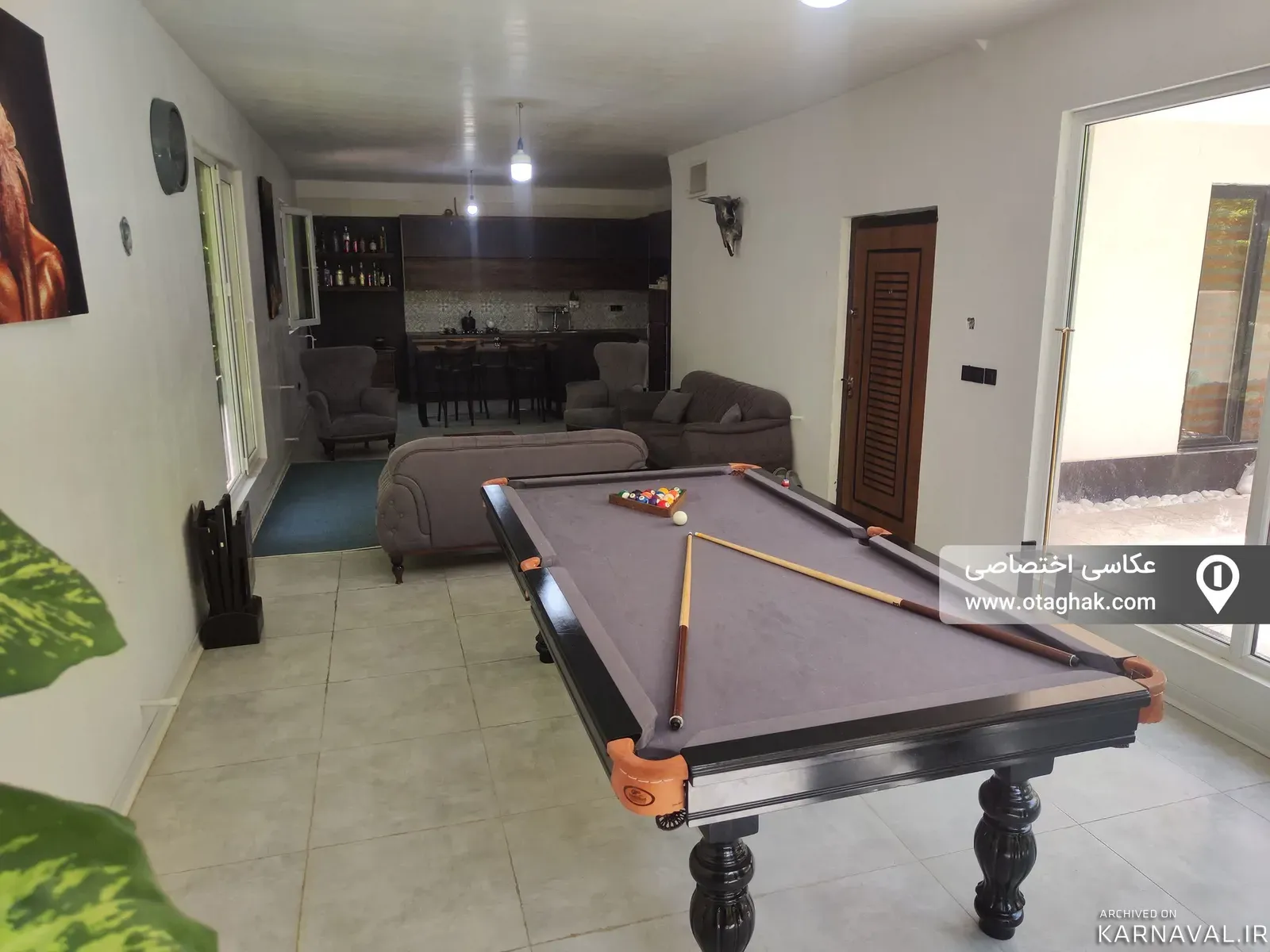 ویلا استخردار آبگرم آرامش  کردان