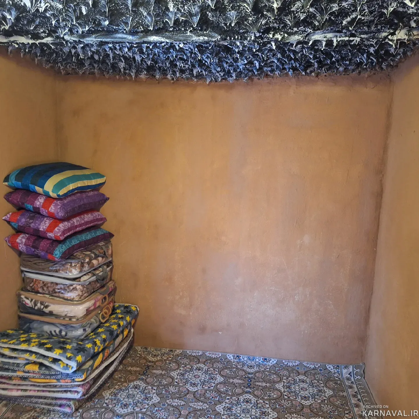 اقامتگاه بوم‌گردی ارسطو اتاق کاه گلی (واحد 8) گناوه