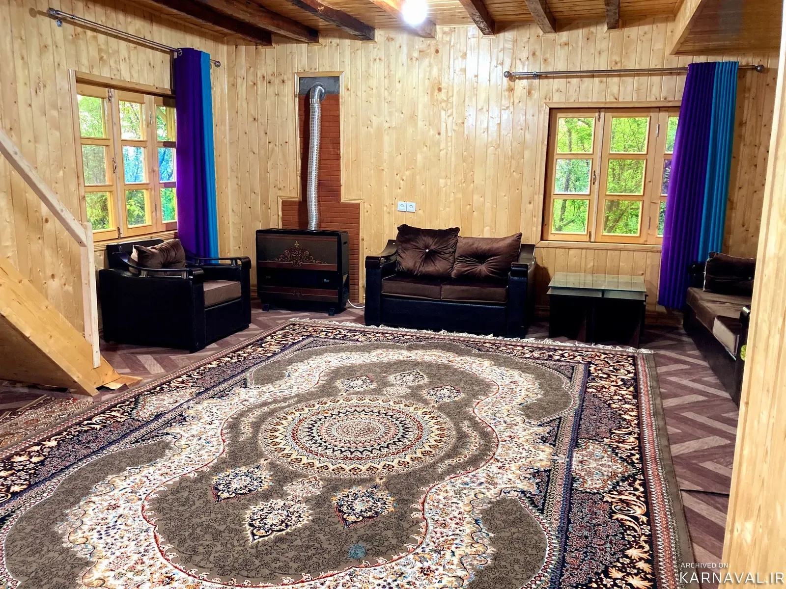 کلبه جنگلی ساره بانو شیرگاه کلبه جنگلی ساره بانو شیرگاه